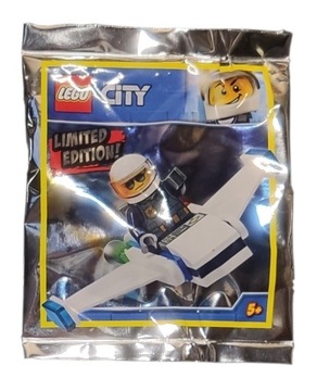 LEGO City Minifigure Polybag - Police Officer and Jet #951901