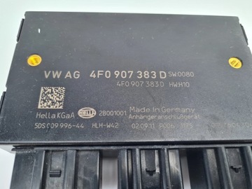 AUDI A6 C6 МОДУЛЬ КРЮКА 4F0907383D