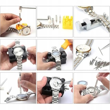 ПРОФЕССИОНАЛЬНЫЙ НАБОР ЧАСОВОГО ПРОИЗВОДИТЕЛЯ ДЛЯ РЕМОНТА ЧАСОВ, 169 ЭЛЕМЕНТОВ