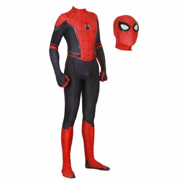 STRÓJ SPIDERMAN FAR FROM HOME Dorosły 180cm Najlepsza Jakość