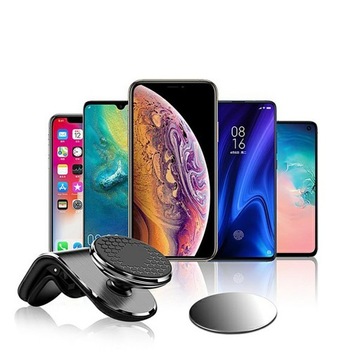 UCHWYT MAGNETYCZNY SAMOCHODOWY NA TELEFON DO AUTA NA KRATKE