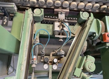 Станок для двустороннего форматирования и шипования TORWEGGE H 634.