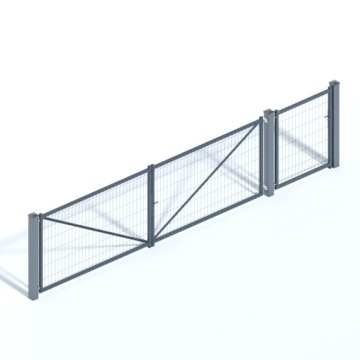 КАЛИТКА 100X150 PROFENCE ПАНЕЛЬ ОЦИНКОВАННАЯ + RAL