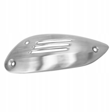 Крышка выхлопной трубы глушителя мотоцикла из стали.