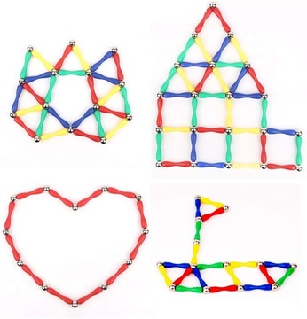 ПАЗЛ ОБРАЗОВАТЕЛЬНЫЕ МАГНИТНЫЕ БЛОКИ 40 ШТ.