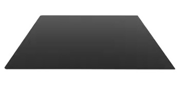 Стальная основа для печи, Узор 6, 80х100 см, черная