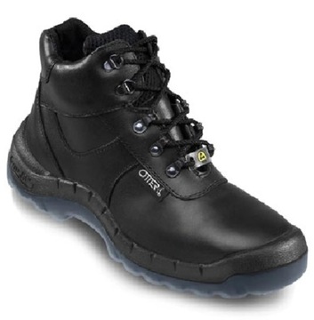 Trzewiki bezpieczne OTTER New Basics BLACK LINE