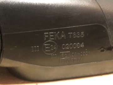 Зеркало левое Fiat Fiorino 3 № 020004 735450570