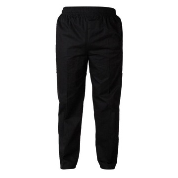 Męskie i damskie spodnie kucharskie / Baker s Black XXL