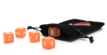 НАБОР ИЗ 10 КОСТИКОВ D6 RPG TORCH DICE 1,6 СМ