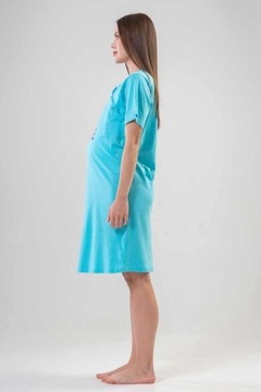 Koszula Nocna do Karmienia Vienetta S 36 ciążowa