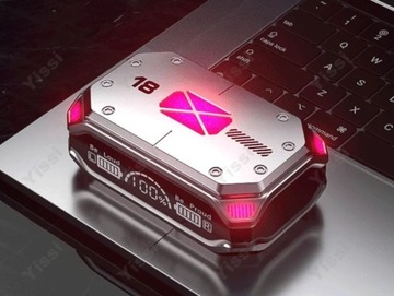 Беспроводные наушники + POWERBANK RGB LED M41 BLUETOOTH 5.2 TYPE-C
