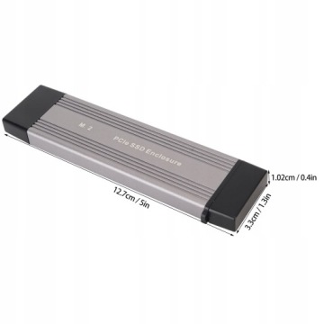 КОРПУС SSD NVME PCIE M.2 USB-C 3.2 10 GBPS ВНЕШНИЙ