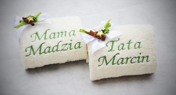 ТОЛСТЫЕ полотенца с ВЫШИВКОЙ в КОРЗИНЕ новогодний подарок