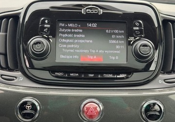 Fiat 500 II Seria 4 1.2 69KM 2018 Fiat 500 1,2 69KM LIFT Climatronic PANORAMA Serwis BEZWYPADKOWY Dla wymaga, zdjęcie 15