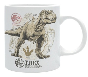 KUBEK PARK JURAJSKI T-REX DINOZAUR PALEONTOLOGIA