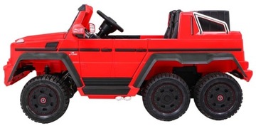 Автомобиль Mercedes 6x6 MP4 LED EVA 110 кг с аккумулятором