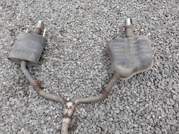 Двойной выхлоп SAAB 9-3 II 93 AERO 02-14