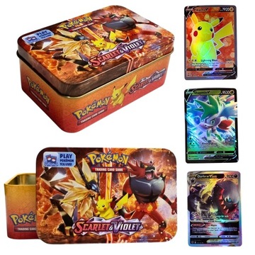 Коробка карточек покемонов 40 штук, включая 3 СПЕЦИАЛЬНЫЕ!