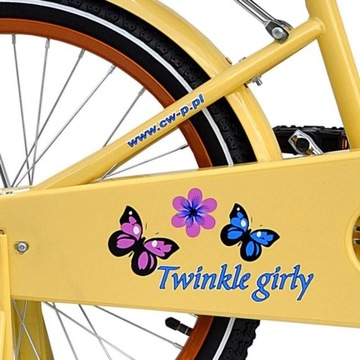 20-дюймовый велосипед TWINKLE GIRLY Fashion CREME