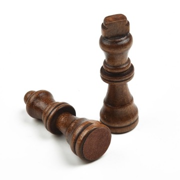 2,5-дюймовые портативные деревянные резные шахматные фигуры в стиле 5