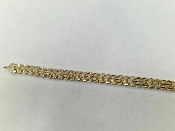 Złota bransoletka damska/ 585/ 3.47 gram/ 19cm/ od Verona