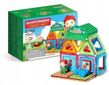 Hračka Stavebnice Sada hracích kostek pro Děti Market