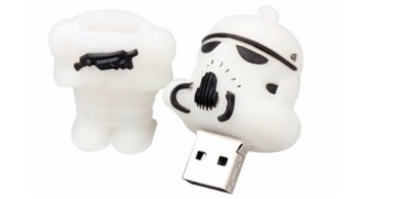 USB-НАКОПИТЕЛЬ 16 ГБ STORMTROOPER БЕЛЫЙ РОБОТ В ПОДАРОК