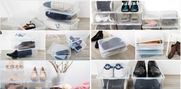 Pojemnik na obuwie męskie, duży BASIC Plast Team