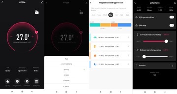 НАБОР 5 ТЕРМОСТАТИЧЕСКИХ ГОЛОВОК GTZ06 ТЕРМОСТАТ НАГРЕВАТЕЛЬ ШЛЮЗ ZIGBEE TUYA