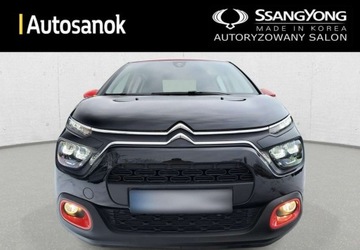 Citroen C3 III Hatchback Facelifting 1.2 PureTech 83KM 2021 Citroen C3 Citroen C3 Zadbany Czerwony Czarny AndroidAuto Klima, zdjęcie 1