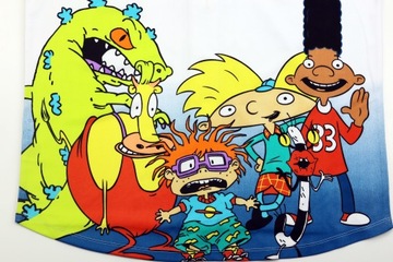 Мужской комплект Футболка на пуговицах Nickelodeon Rugrats шорты размер М