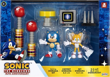 SONIC - FIGURKI 7CM - 2PACK + DIORAMA