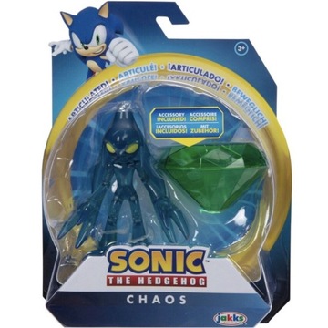 SONIC THE HEDGEHOG FIGURKA CHAOS 11cm + SZMARAGD