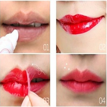 отшелушивающая помада, краска для губ GEL GLOSS, тинт для губ