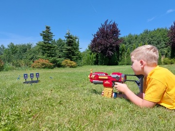 ПИСТОЛЕТ HERO RIFLE, ПЕНОВЫЕ ПАТРОНЫ, ПУСКОВАЯ ПУЧКА