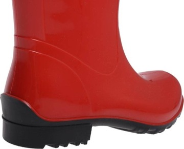 ВЫСОКИЕ БОТИНКИ ЖЕНСКИЕ, ВОДОНЕПРОНИЦАЕМЫЕ, красные/черные42