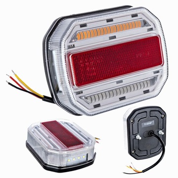 LAMPA ZESPOLONA PRAWA LED DYNAMICZNY KIERUNKOWSKAZ