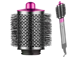 Большая круглая кисть для объема для Dyson Airwrap Fuchsia.