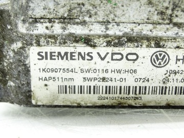 MODUL ŘÍZENÍ ČERPADLO HALDEX AUDI A3 S3 8P TT 8J VW GOLF V 1K0907554L