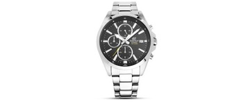 ЧАСЫ МУЖСКИЕ CASIO EDIFICE EFV-560D-1AVUEF 10 БАР + КОРОБКА
