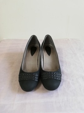 Buty czółenka skórzane ECCO r. 37 wkł 24 cm