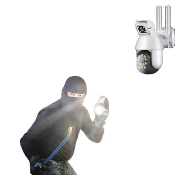 НАРУЖНАЯ КАМЕРА 2 в 1 с переключением Wi-Fi, FULL HD ZOOM