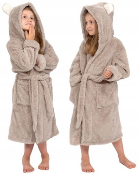 Szlafrok dziecięcy KIGURUMI miś rozm 122-140