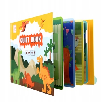 Nowy Montessori Quiet Book Wczesna Nauka Dla Dzieci