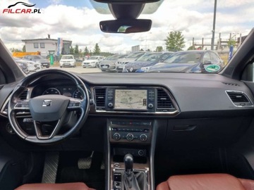 Seat Ateca SUV 2.0 TDI 190KM 2017 Seat Ateca GWARANCJA FULL OPCJA Bezwypadkowy DSG 4x4 Mozliwa zamiana RATY, zdjęcie 15
