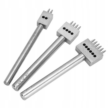 3 SZTUK Rozstaw dziurkacz Narzędzie DIY Skórzane