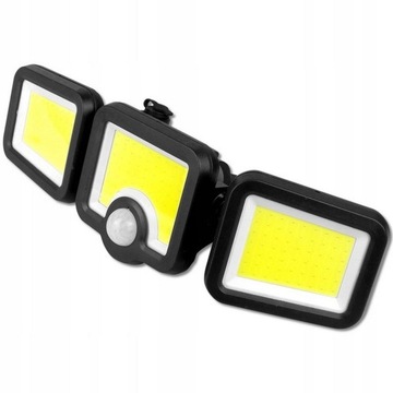 Lampa solarna z czujnikiem zmierzchu ruchu 171 LED
