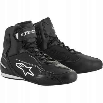 ALPINESTARS FASTER-3 NISKIE BUTY MOTOCYKLOWE TURYSTYCZNE MĘSKIE CZARNE 38