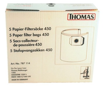 WORKI DO ODKURZACZA THOMAS INOX 45